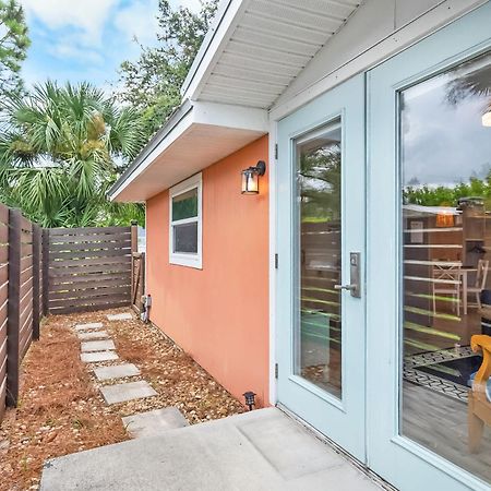 סיינט אגוסטין Coral Cottage, Stylish Studio Suite On Canal, Walkable To Beach, Private Parking מראה חיצוני תמונה