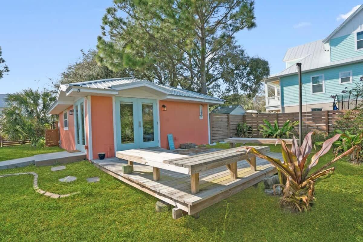 סיינט אגוסטין Coral Cottage, Stylish Studio Suite On Canal, Walkable To Beach, Private Parking מראה חיצוני תמונה