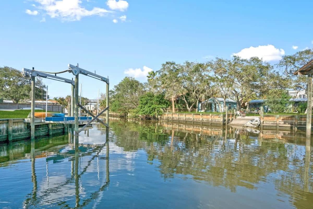 סיינט אגוסטין Coral Cottage, Stylish Studio Suite On Canal, Walkable To Beach, Private Parking מראה חיצוני תמונה